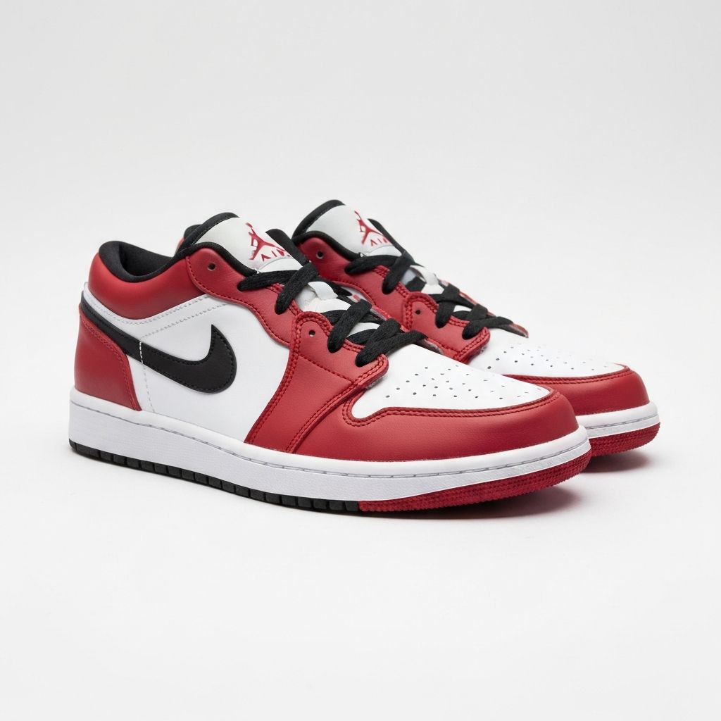 Air Jordan 1 Retro Low OG Chicago Mens Lifestyle Shoes